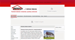 Desktop Screenshot of paxo.pl